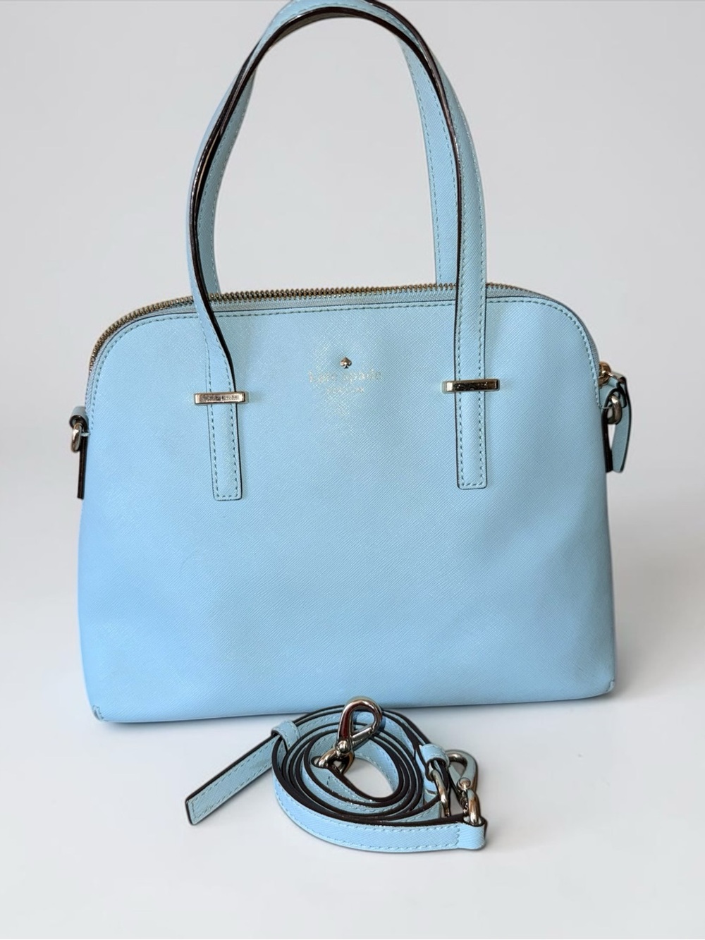 kate spade ♠️ Cedar Street Maise Satchel in Tiffany Blue Color